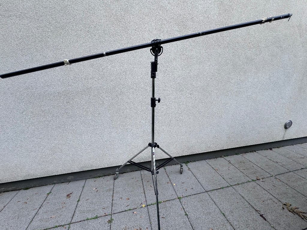Manfrotto 085BS Girafe de studio, TV, Hi-fi & Vidéo, Variable, Comme neuf, Enlèvement, Trépied