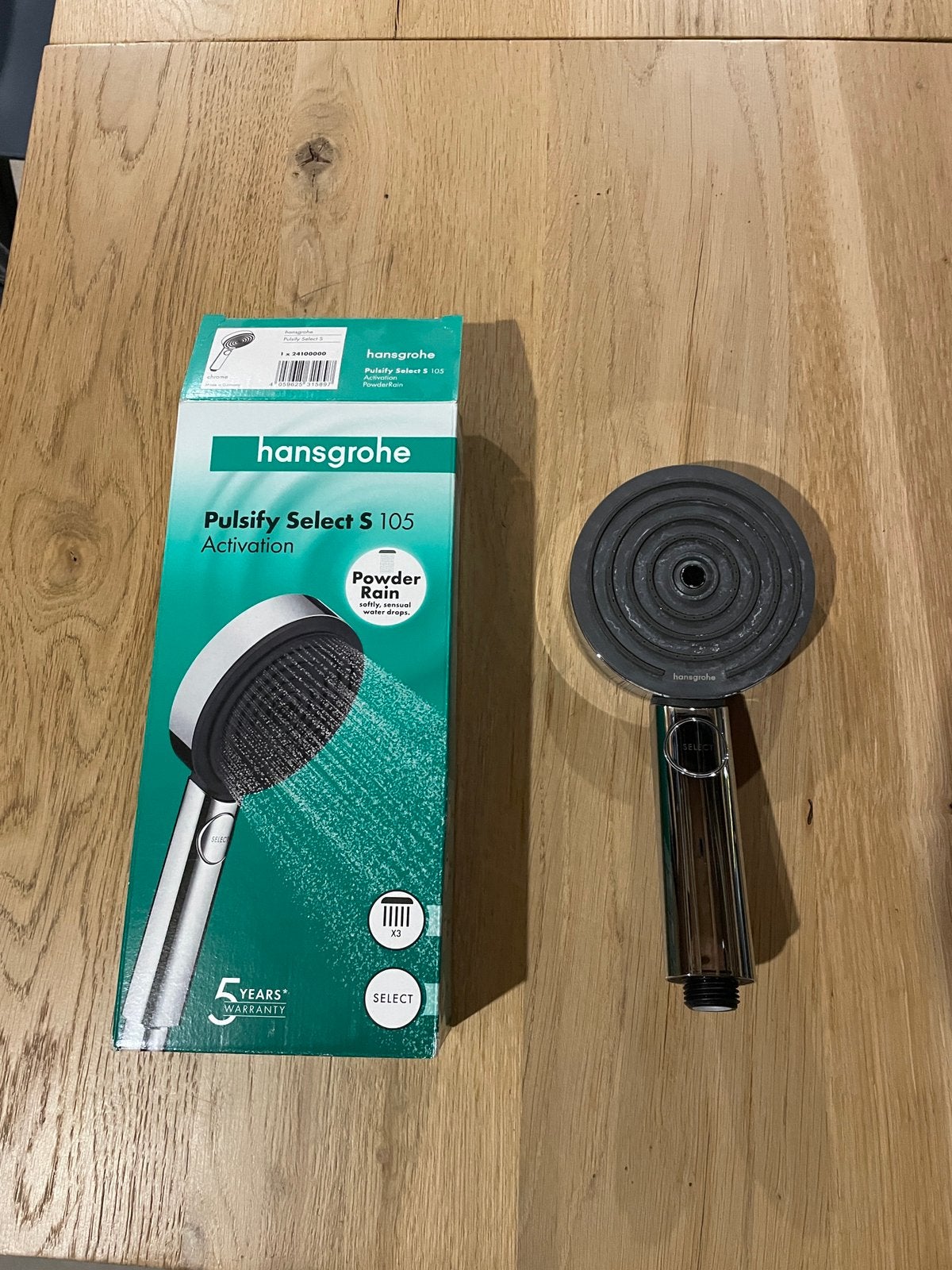 Pommeau de douche Hansgrohe, Ophalen, Zo goed als nieuw