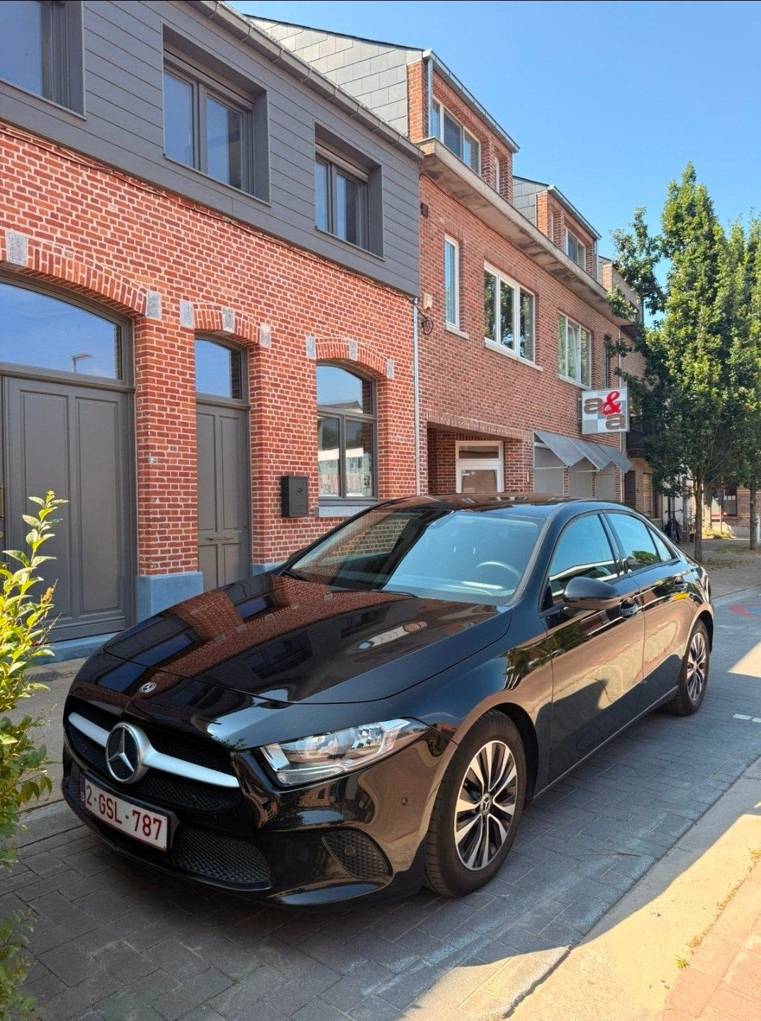 zeer proper mercedes a class, Auto's, Mercedes-Benz, Automaat, 4 deurs, Stof, Euro 6