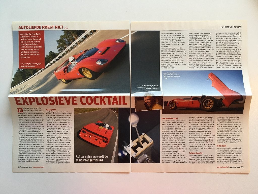 Artikel DeTomaso Fantuzzi, Ophalen of Verzenden, Zo goed als nieuw, Overige merken