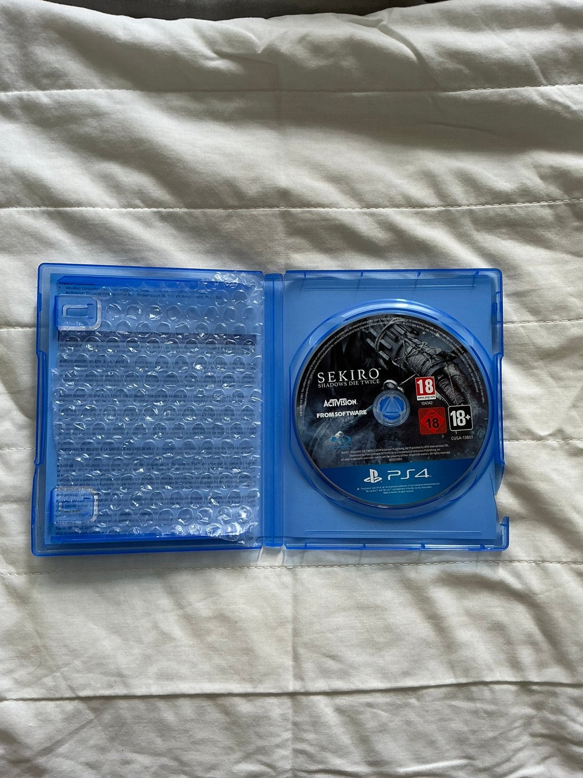 Sekiro Playstation 4, Games en Spelcomputers, Ophalen of Verzenden, Zo goed als nieuw