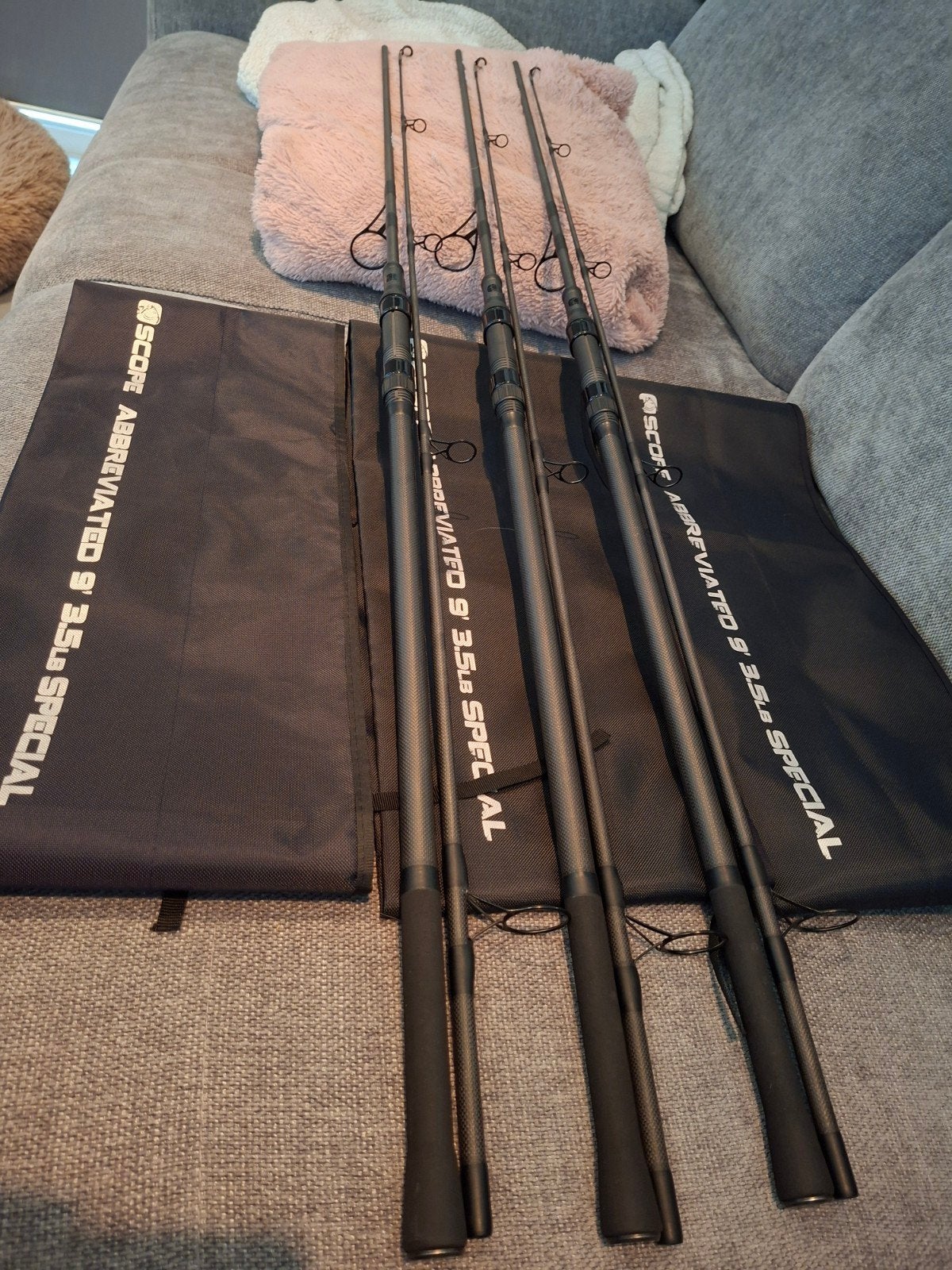 3x nash scope mk2 abreviated 9 3.5lbs, Enlèvement ou Envoi