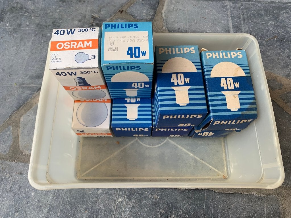 Gloeilampen – Philips & Osram (E14, 40W), Huis en Inrichting, Ophalen of Verzenden, Osram