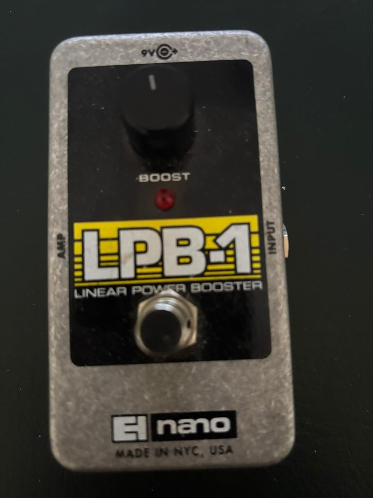 LPB BOOSTER ELECTROHARMONIX in nanopedaal, Muziek en Instrumenten, Ophalen of Verzenden, Gebruikt, Volume