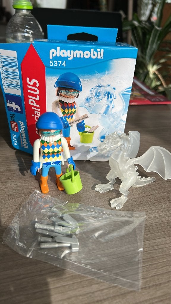 ijskunstenaar playmobil 5374, Enfants & Bébés, Jouets | Playmobil, Enlèvement ou Envoi, Special plus, Comme neuf, Kit complet