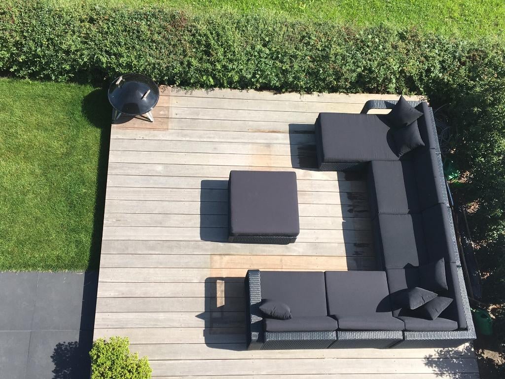 Eenmalig zwarte versie loungeset met extra modules en -1000€, Ophalen of Verzenden, Nieuw
