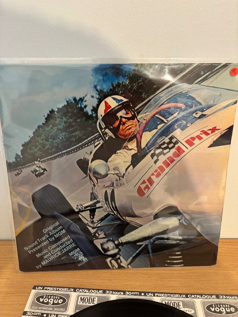 LP - Grand Prix - bande originale, CD & DVD, Vinyles | Musiques de film & Bandes son, Enlèvement ou Envoi, Bande originale, Utilisé