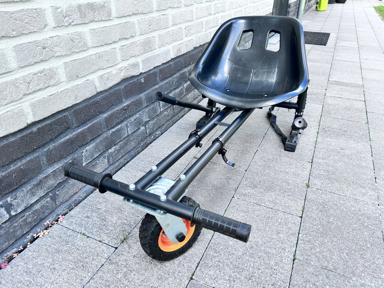 Hoverboard kart, Ophalen, Gebruikt