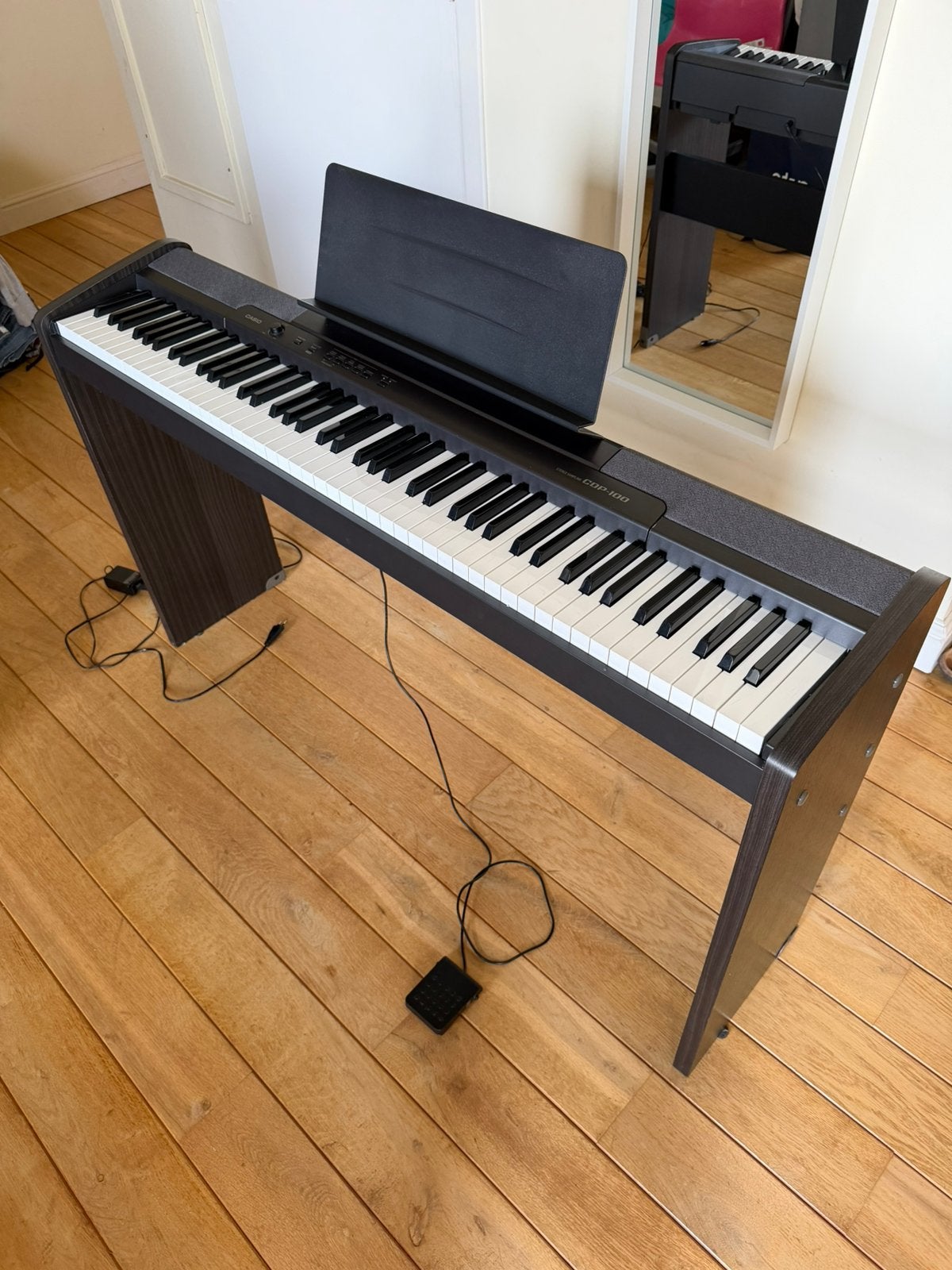 Piano numérique Casio CDP-100 — 230 € —, Musique & Instruments, Pianos, Enlèvement, Comme neuf, Piano