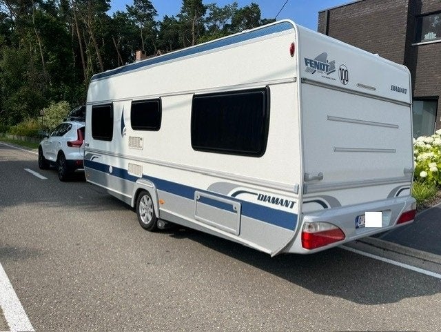 Fendt Diamant 510 2007, Caravans en Kamperen, Stabilisator, Rondzit, Vast bed, 7 tot 8 meter