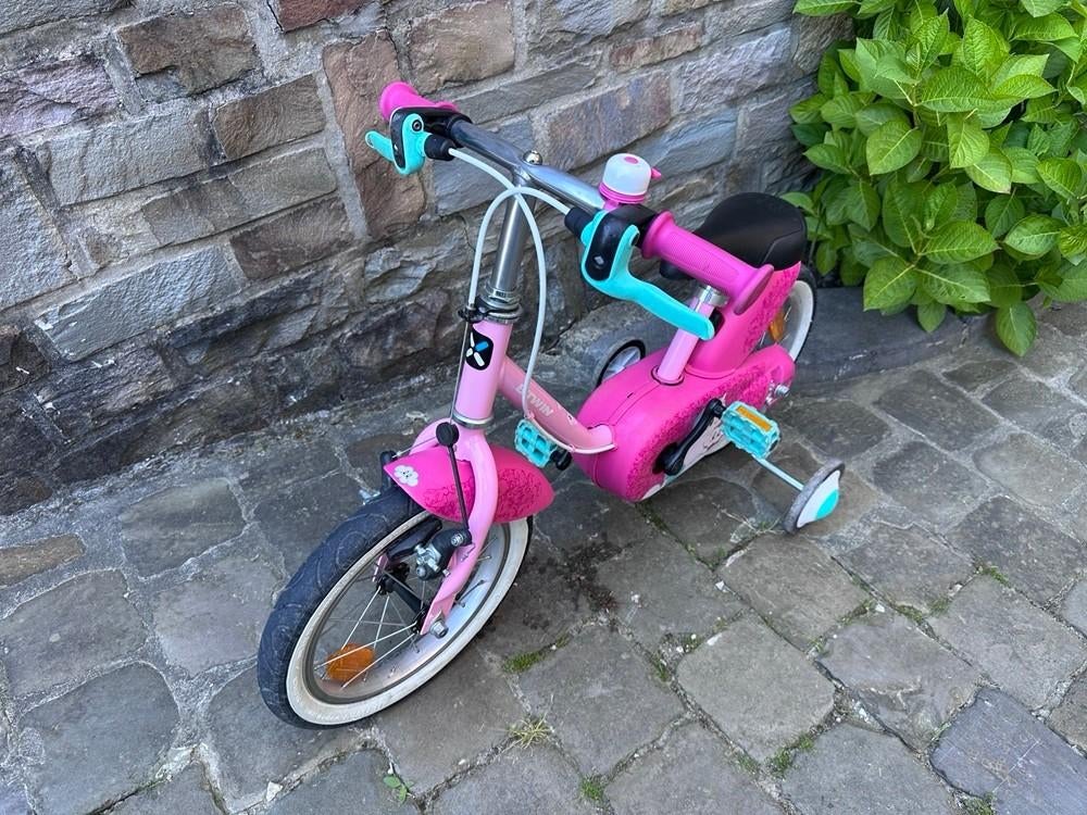Velo enfant Decathlon Btwin 14" 3-5 ans Licorne etat impec, Enlèvement, Comme neuf