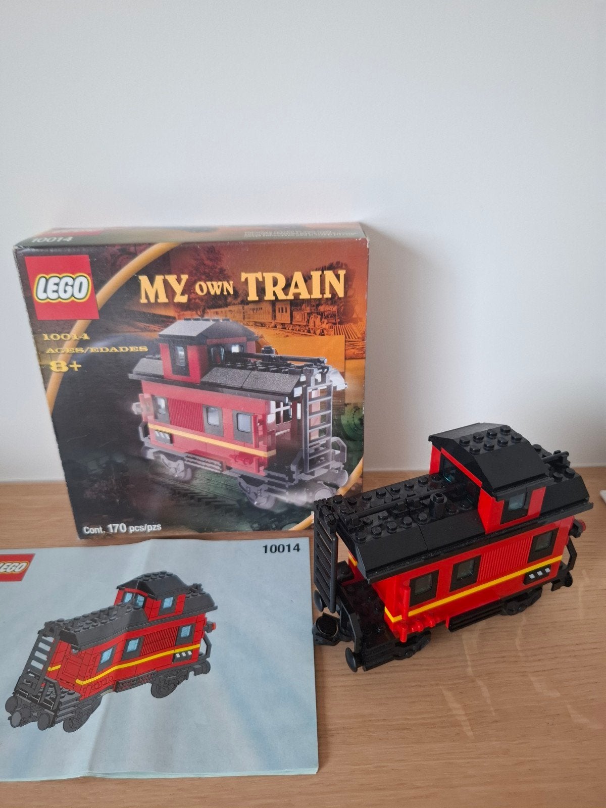 LEGO My Own Train Caboose (10014), Kinderen en Baby's, Speelgoed | Duplo en Lego, Ophalen, Lego