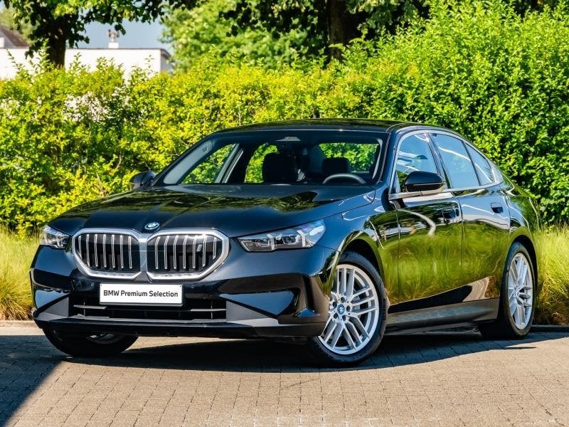 BMW i5 xDrive40 Berline, Auto's, BMW, Automaat, Zwart, I5, 5 deurs