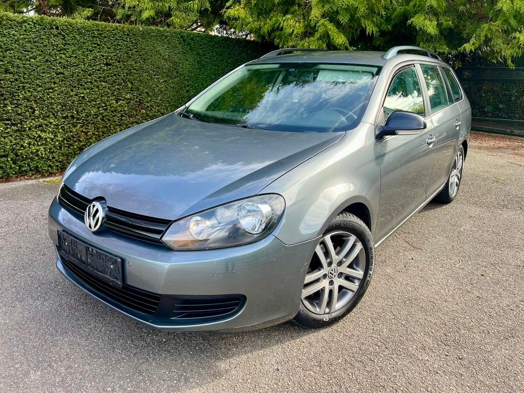 VW Golf 6-variant, Auto's, Voorwielaandrijving, Euro 5, Stof, Zwart