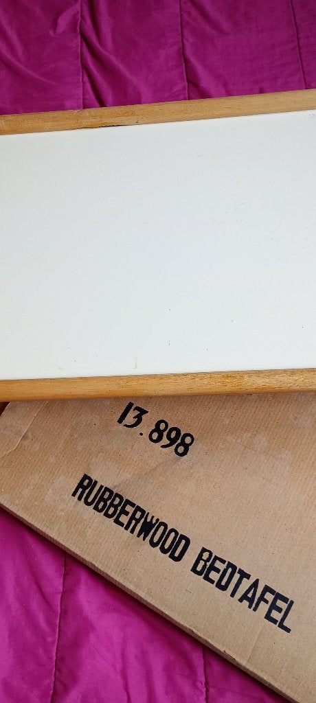 bedtafel in hout, Diversen, Ophalen, Gebruikt