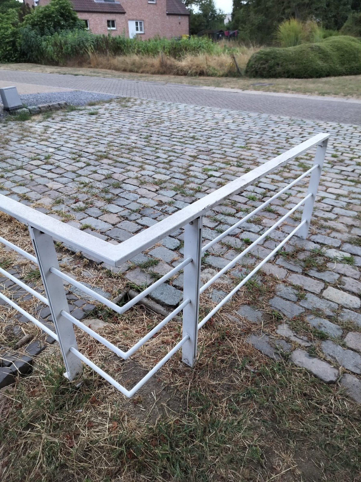 balustrade in metaal, Ophalen, Gebruikt, IJzer, Spijlenhekwerk