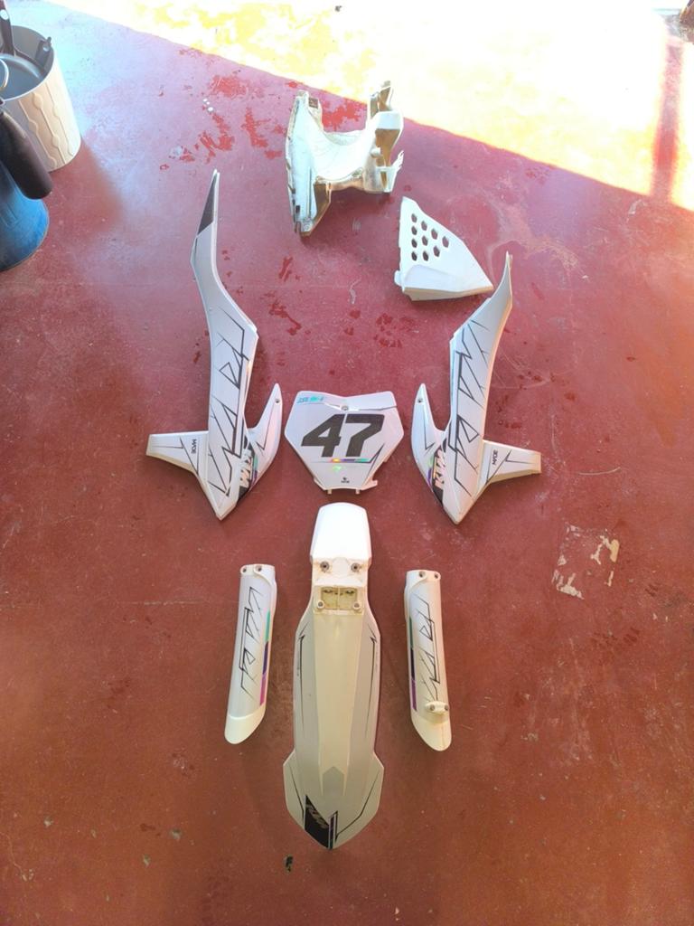 KTM Sxf 250 - Kappenset, Ophalen