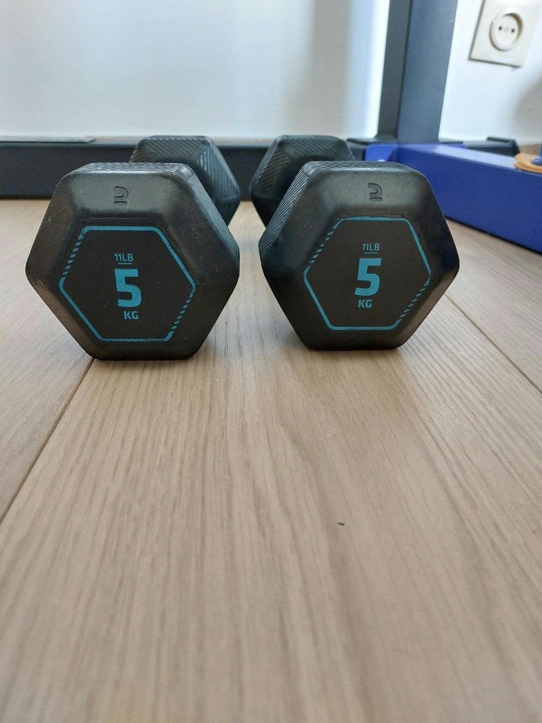 Dumbbell gewicht, Sports & Fitness, Enlèvement, Comme neuf, Bras, Haltère