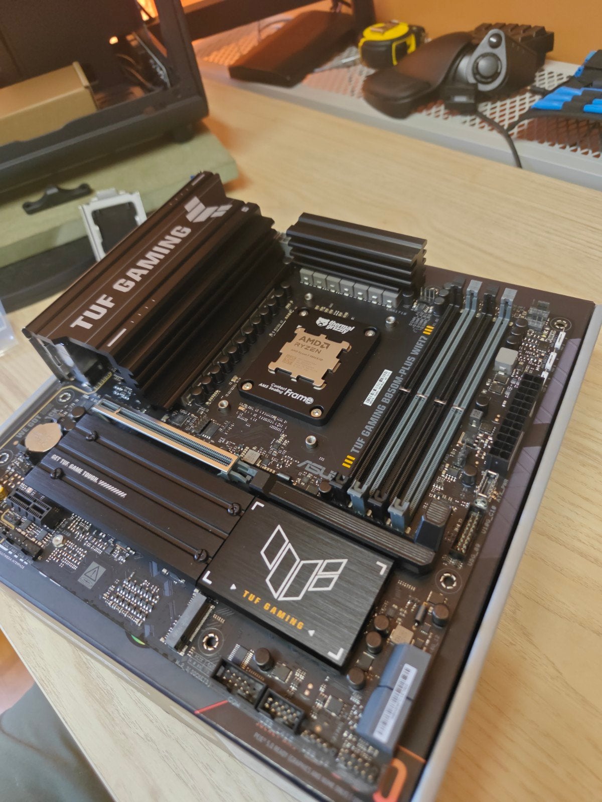 *PRIJS BESPREEKBAAR* ASUS Tuf Gaming B850M-Plus Wifi 7, Computers en Software, Moederborden, Ophalen of Verzenden