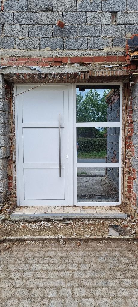 Voordeur, Doe-het-zelf en Bouw, Ophalen, Gebruikt, Glas, Buitendeur