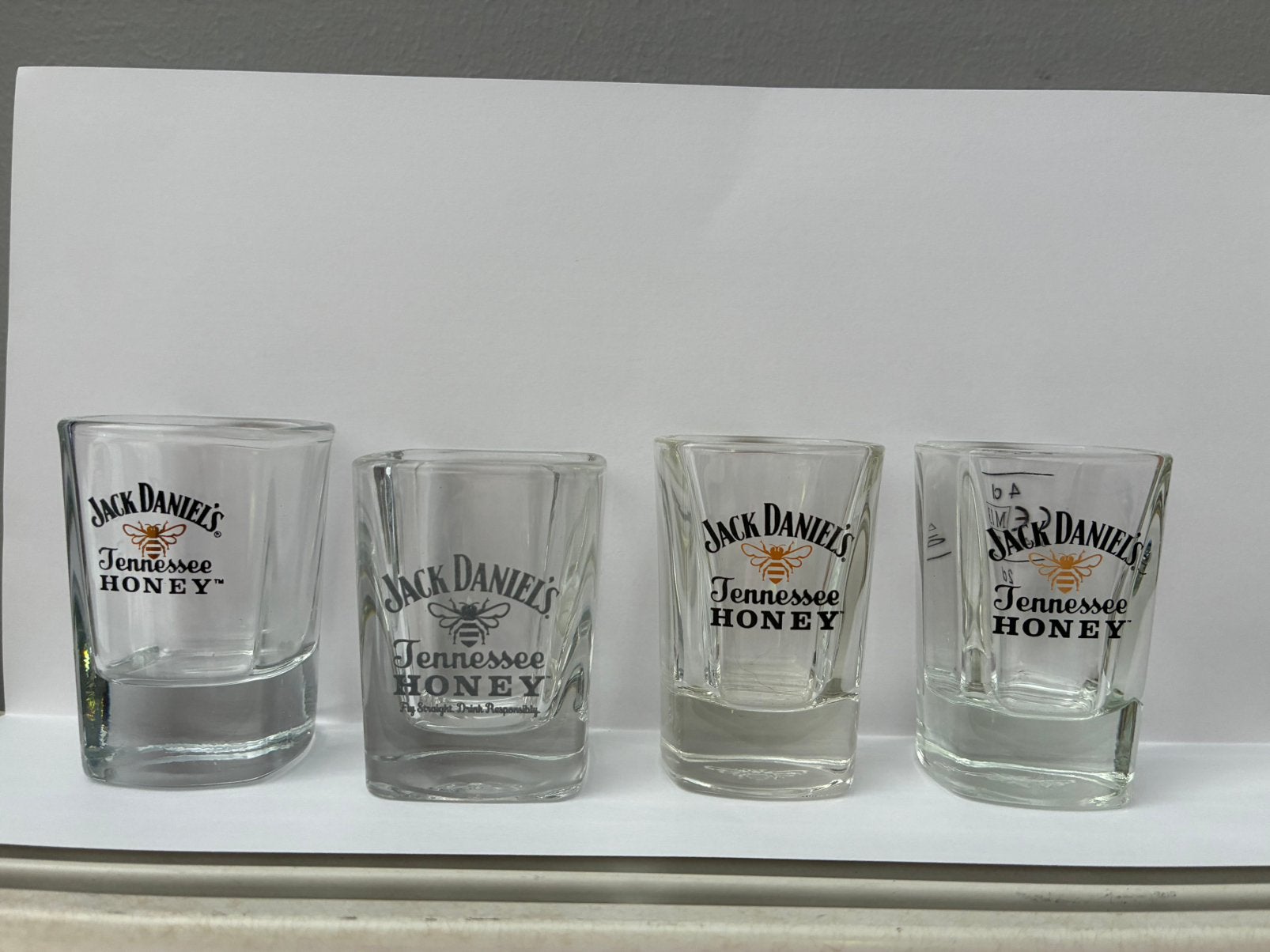 4 verres Jack Daniel’s Honey, Collections, Enlèvement ou Envoi, Comme neuf