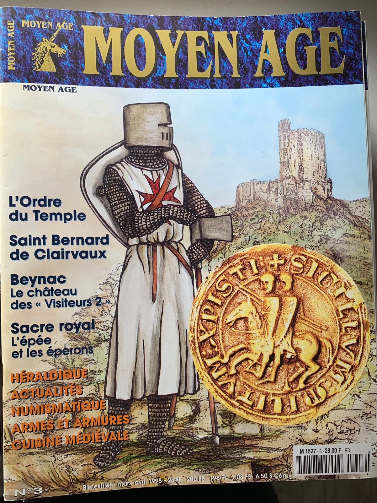 124x Moyen Âge Magazine (Regulier + Hors-Série) – Heimdal, Ophalen, Zo goed als nieuw