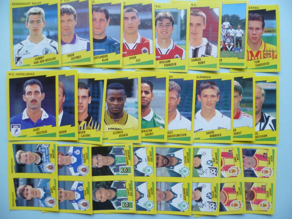 Panini Football 98 Voetbal België stickers images x 25 Nieuw, Collections, Enlèvement ou Envoi, Neuf