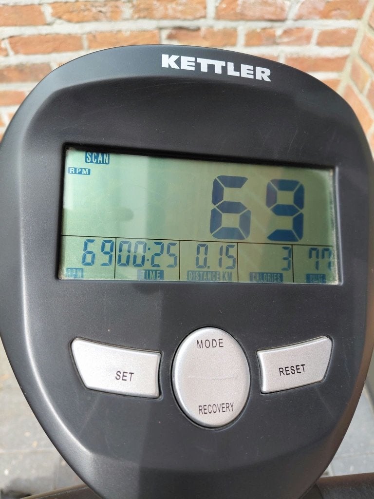 Velo d’appartement kettler Paso 200, Jambes, Enlèvement, Utilisé, Vélo d'appartement