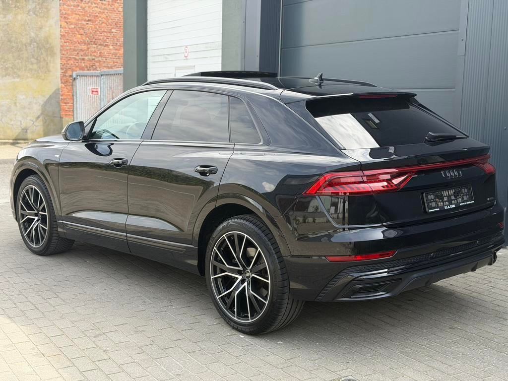 AUDI Q8 50TDi 3X S-LINE PANO DAK LEER CAMERA NAVIGATIE FULL, Auto's, Audi, Automaat, 2000 kg, Q8, Leder