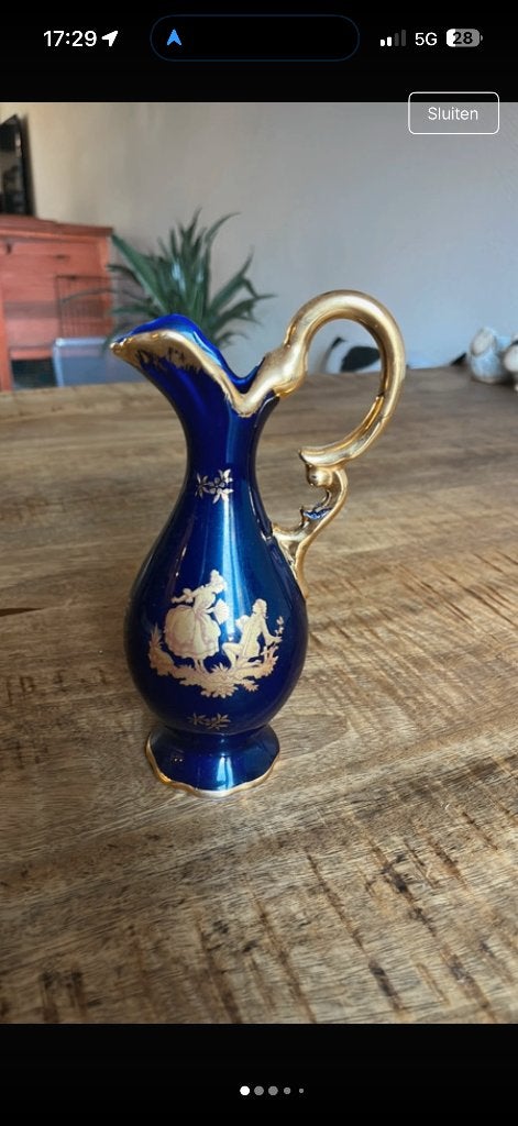 Originele Limoges vaas, Ophalen of Verzenden