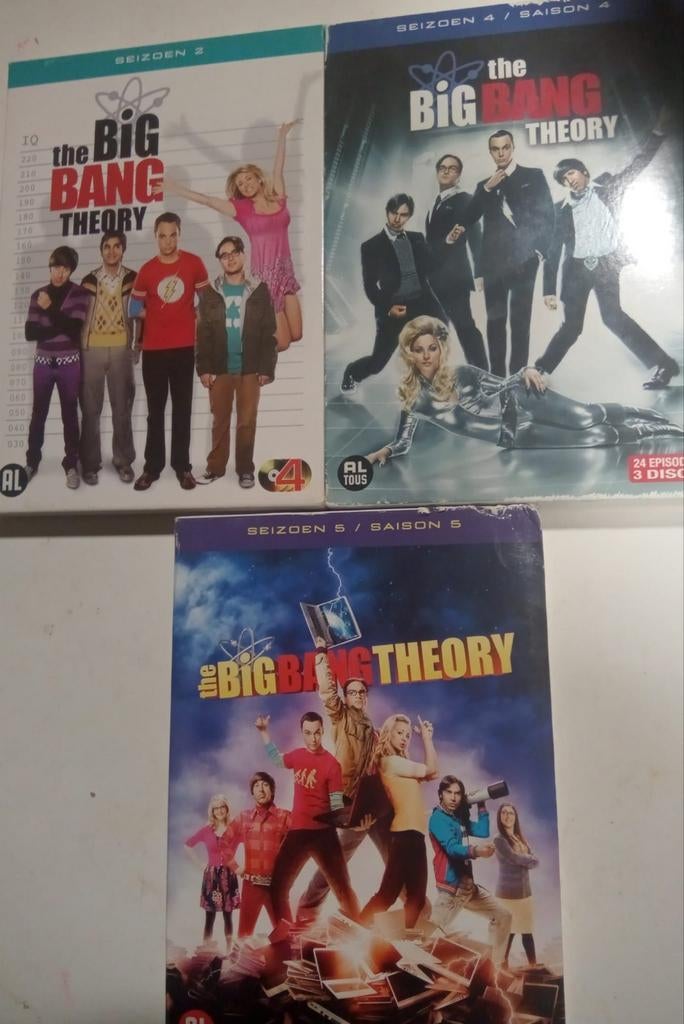 Seizoensbox Big Bang theory, Enlèvement