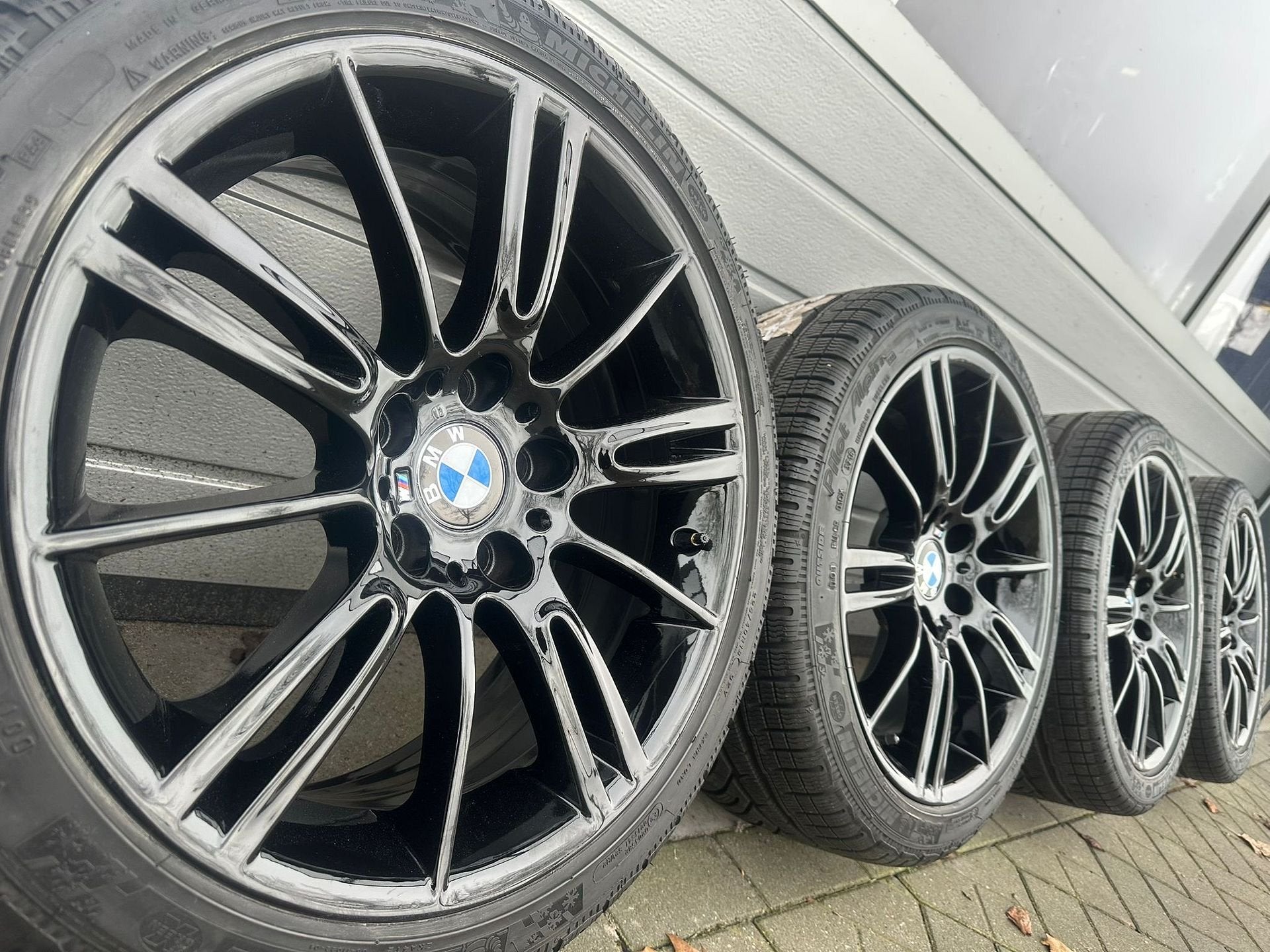 Orig 18 “ BMW 3 serie velgen E90 E91 E92 Cabrio E46 banden, Auto-onderdelen, Banden en Velgen, 18 inch, Gebruikt, -, -