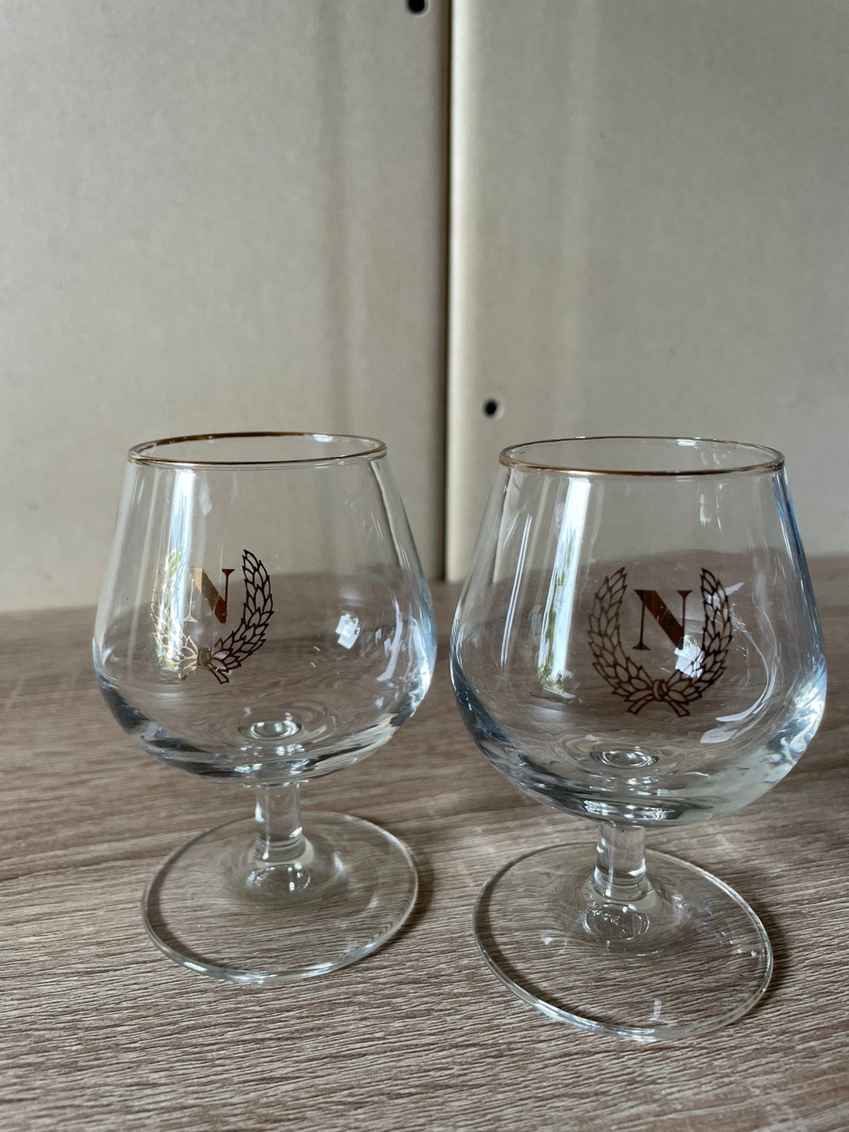 Lot de 2 verres Napoleon, Enlèvement, Comme neuf