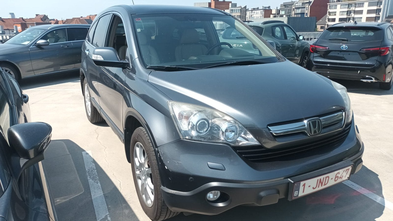 HONDA CR-V 2.0 4X4 AUTOMAAT 2010 FULL 160.000KM 8950€, Auto's, Honda, Automaat, Beige, 4 cilinders, Zwart