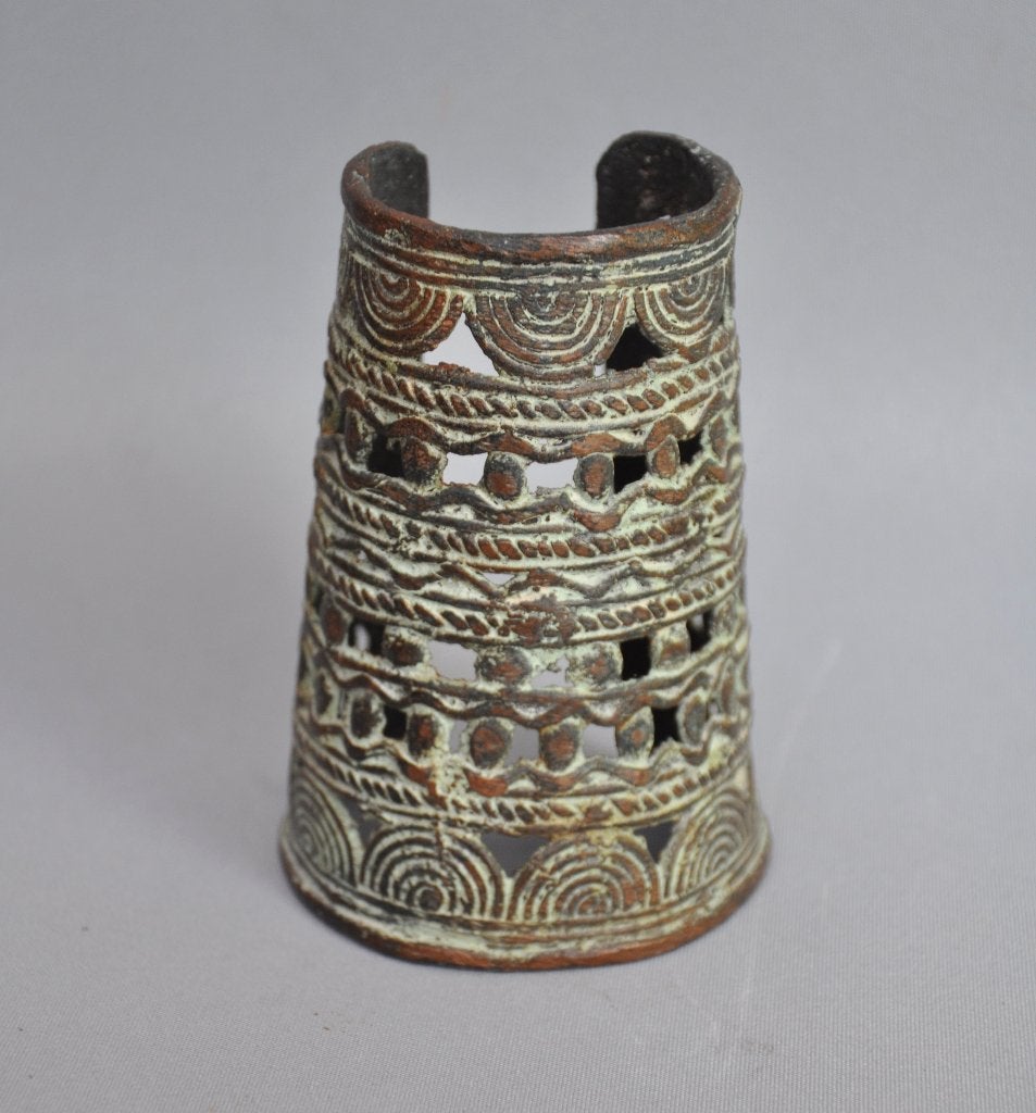 Bronzen armband - Ghana - 21e eeuw, Antiek en Kunst, Ophalen of Verzenden