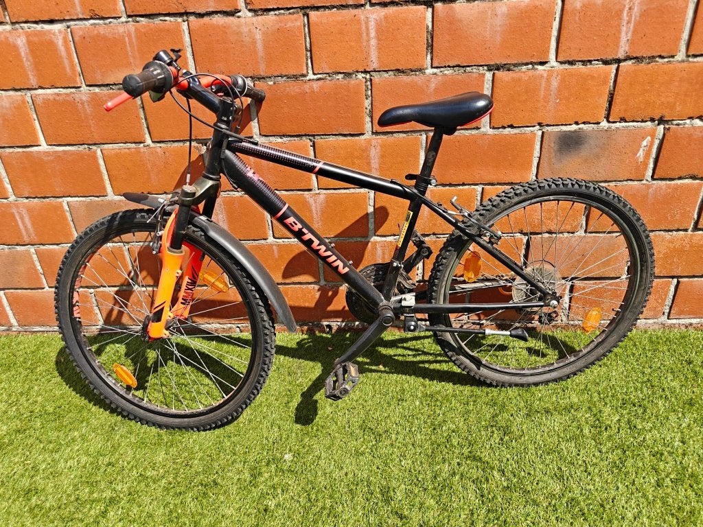 kinderfiets, Fietsen en Brommers, Fietsen | Kinderfietsjes, Ophalen, Gebruikt, Velgrem, Btwin Decathlon