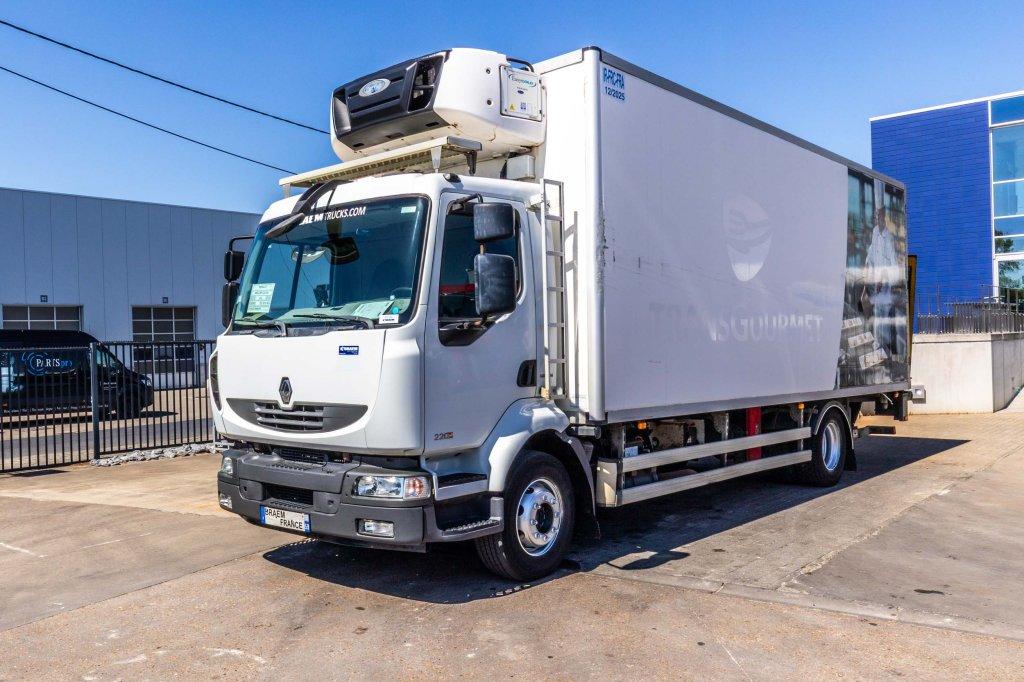 Renault MIDLUM 220.16 DXI+CARRIER MULTI TEMP+DHOLLANDIA, Autos, Camions, Euro 5, Achat, Entreprise, Renault