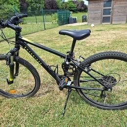 Rockrider 24 inch 500 mountainbike, Ophalen, Velgrem, Versnellingen, Rockrider (Decathlon)