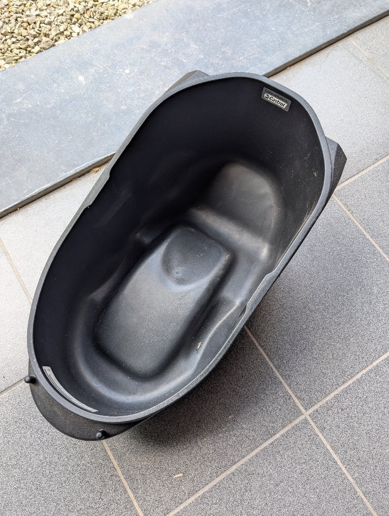 Compartiment casque vespa GTS, Enlèvement, Comme neuf, Selle, Vespa