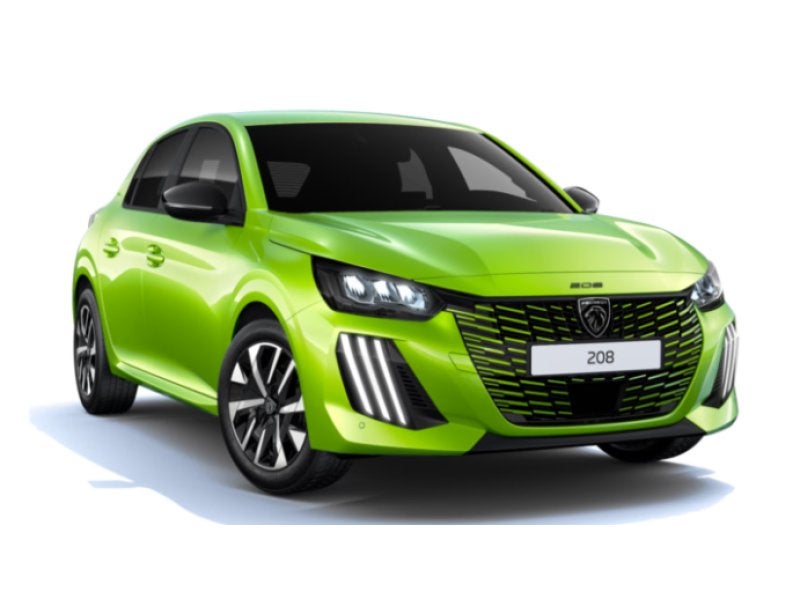 Peugeot 208 Business Hybride 110PK nieuw, Auto's, Automaat, Zwart, 1199 cc, 5 deurs