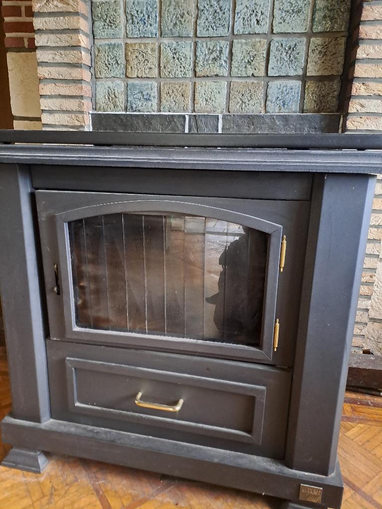 mazoutvuur wellstraler, Huis en Inrichting, Kachels, Ophalen, Gebruikt, Overige brandstoffen, Vrijstaand