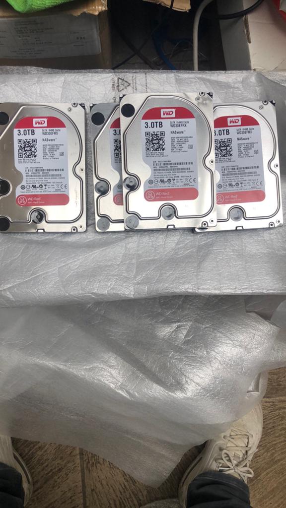 3tb WD30EFRX NASware 100% ok tested, Computers en Software, Harde schijven, Ophalen of Verzenden, Zo goed als nieuw