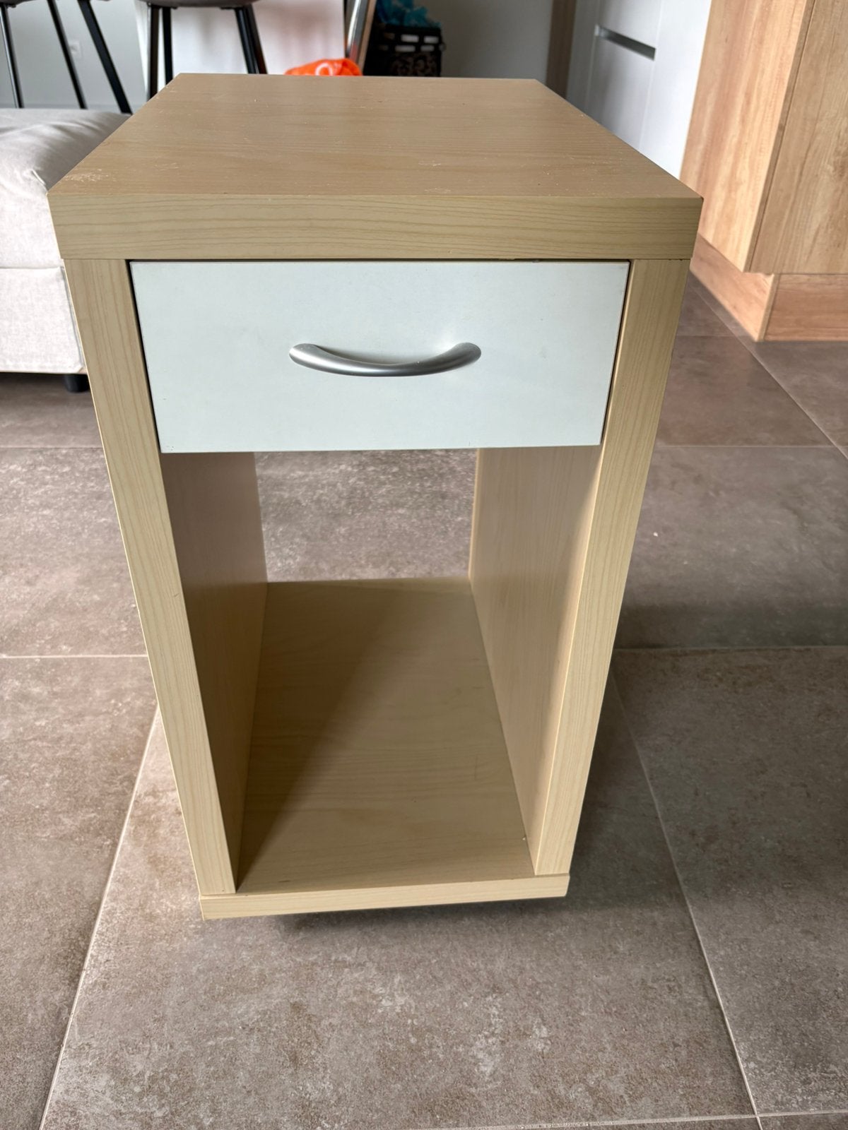 Computerkastje op wielen IKEA, Huis en Inrichting, Ophalen, Gebruikt, 55 tot 70 cm, 45 tot 65 cm