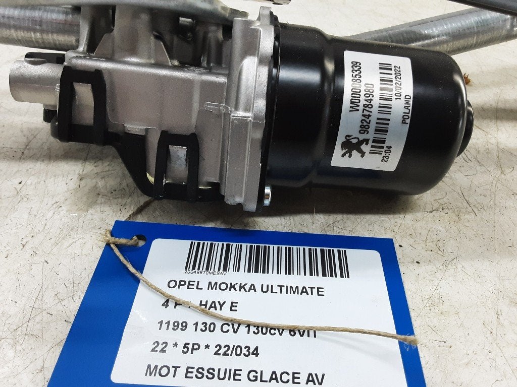 MOTEUR ESSUIE-GLACE AVANT Opel Mokka (9824784980), Opel, Opel Automobile GmbH, Utilisé, Kontakt-opel@opel.com