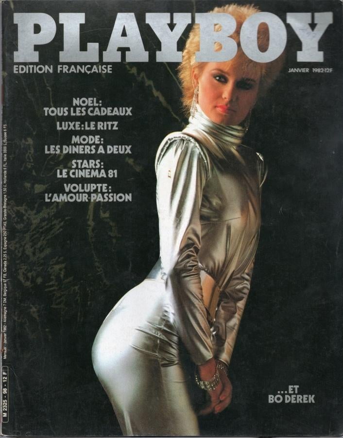 Playboy France (Frankrijk) - Janvier 1982 - Januari 1982, Envoi, Utilisé, Glossy