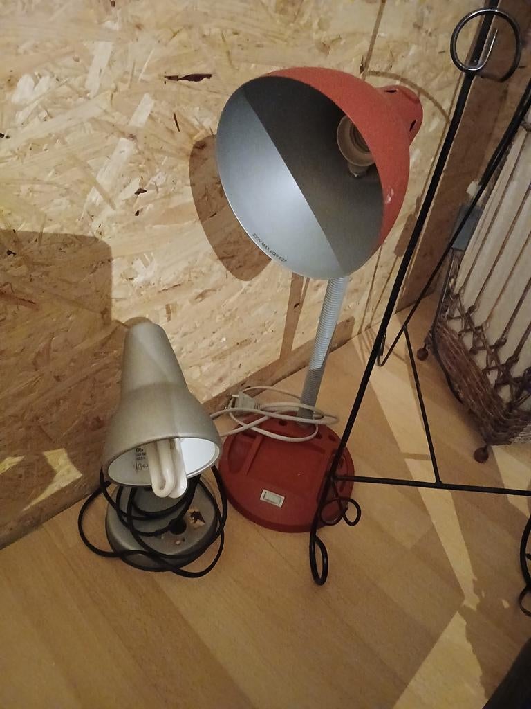 2 lampes de bureau, Enlèvement