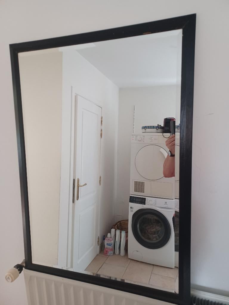 Grand miroir IKEA, Comme neuf, Enlèvement, 100 à 150 cm, Rectangulaire