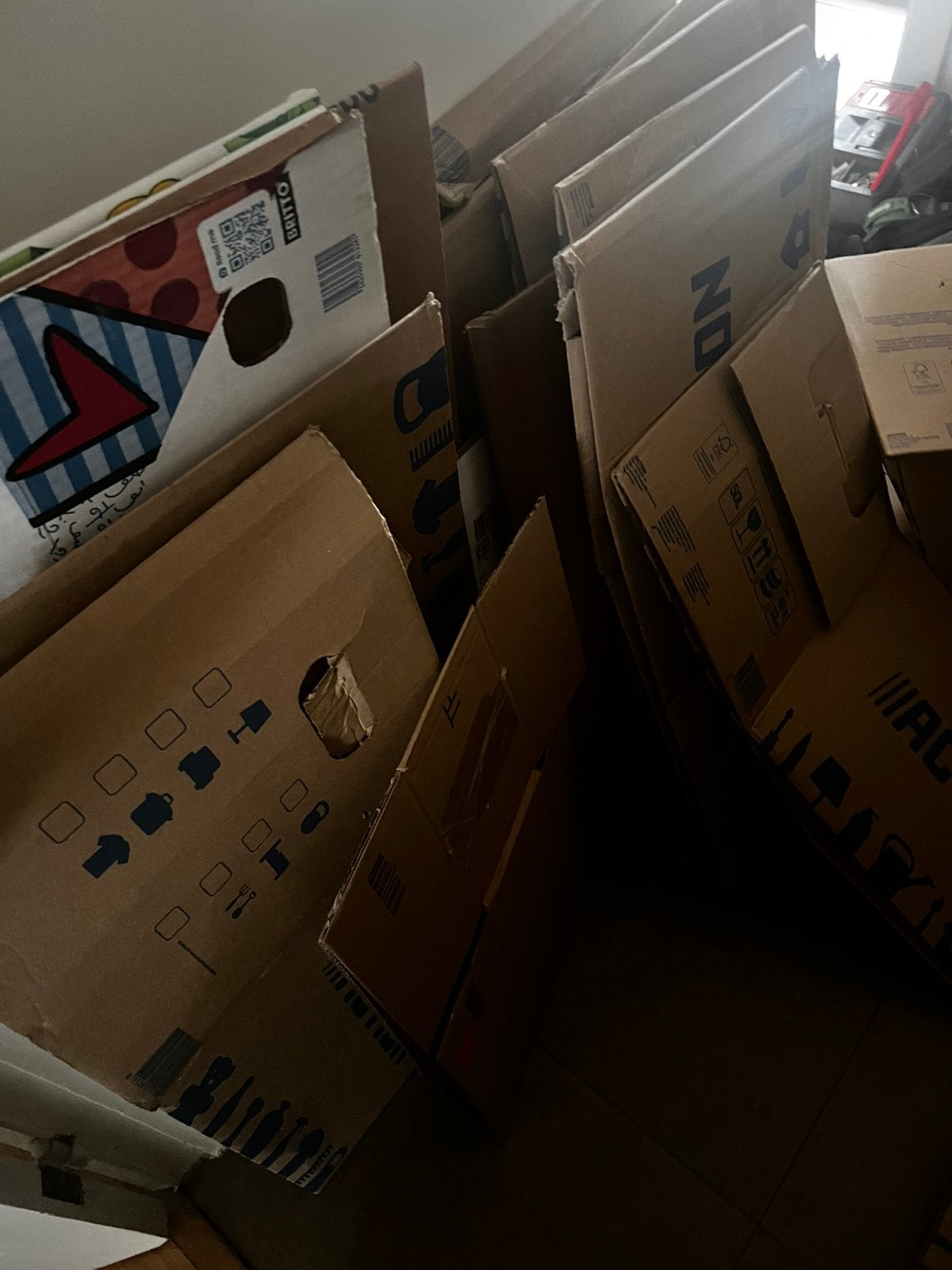 Free moving boxes verhuisdozen, Doe-het-zelf en Bouw, Ophalen