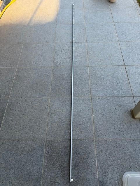 rail voor gordijnen, Ophalen, Gebruikt, 200 cm of meer, Minder dan 100 cm