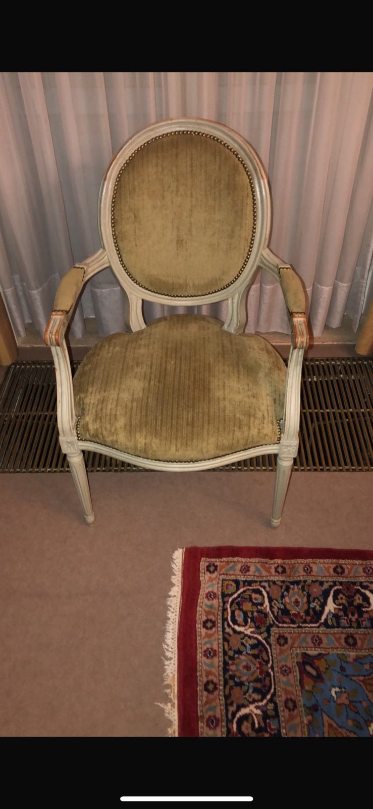 Set van 2 klassieke vintage armstoelen met armleuning, Ophalen